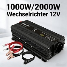 1000W 2000W Wechselrichter 12V