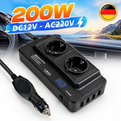 Spannungskonverter 200w - spannungskonverter,