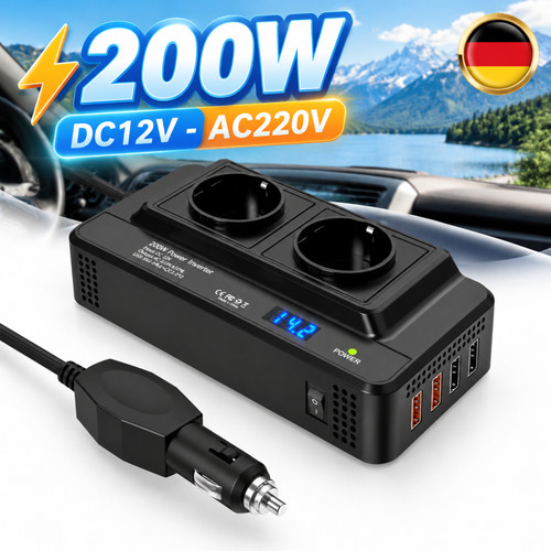 12v auf220v spannungswandler - 12v,