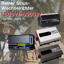 3000W-6000W 12V 24V 230V